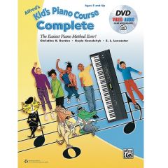 ALFRED ALFRED'S Kid's Piano Course Complete (book, Dvd & Online Audio)