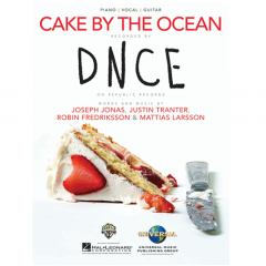 WARNER BROS RECORDS CAKE By The Ocean Recorded By Dnce For Piano/vocal/guitar