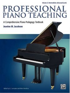 ALFRED PROFESSIONAL Piano Teaching Volume 2 A Comprehensive Piano Pedagogy Textbook