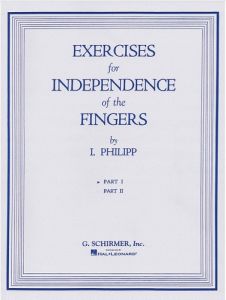 G SCHIRMER EXERCISES For Independence Of The Fingers Book 1 Piano Technique