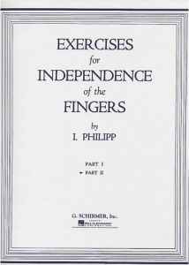 G SCHIRMER EXERCISES For Independence Of Fingers Book 2 Piano Technique