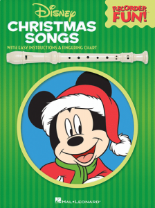 HAL LEONARD DISNEY Christmas Songs Selections From Recorder Fun