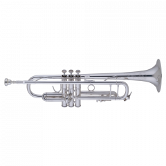 BACH STRADIVARIUS 190 Series Professional Bb Trumpet Silver-plate Finish