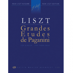 EDITIO MUSICA BUDAPE LISZT Grandes Etudes De Paganini For Piano Solo