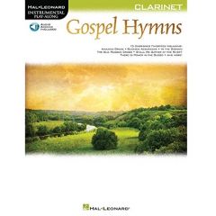 HAL LEONARD GOSPEL Hymns Instrumental Play-along For Clarinet W/ Audio Access