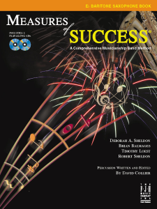 FJH MUSIC COMPANY MEASURES Of Success Baritone Saxophone Book 2