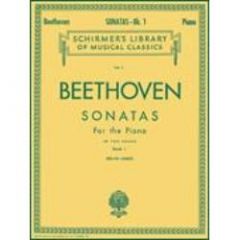 G SCHIRMER LUDWIG Van Beethoven Sonatas For The Piano Book 1