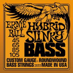 ERNIE BALL SLINKY Round Wound Bass Strings Hybrid 45-105