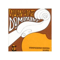 DOMINANT VIOLIN String Set Size 3/4 Medium With Chrome Steel Ball End E