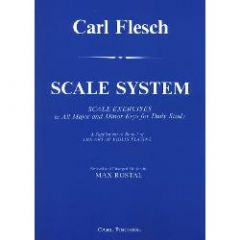 CARL FISCHER FLESCH Scale System Scale Exercises In All Major/minor Keys For Daily Study