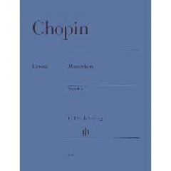 HENLE CHOPIN Mazurkas For Piano Urtext