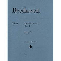 HENLE BEETHOVEN Piano Sonatas Volume 2 For Piano Urtext
