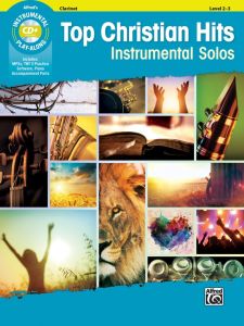ALFRED TOP Christian Hits Instrumental Solos For Clarinet W/cd