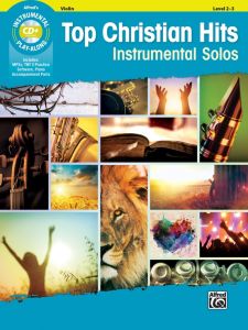 ALFRED TOP Christian Hits Instrumental Solos For Strings For Violin W/cd