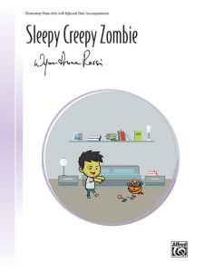 ALFRED SLEEPY Creepy Zombie By Wynn-anne Rossi For Piano Solo