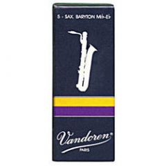 VANDOREN TRADITIONAL Baritone Saxophone Reeds #3.5 - Individual, Single Reeds