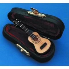 MUSIC TREASURES CO. UKULELE Guitar Miniature With Case