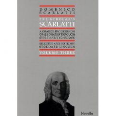 NOVELLO SCARLATTI The Scholar's Scarlatti Volume 3 Edited By Lincoln