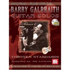 MEL BAY BARRY Galbraith Guitar Solos Volume 2 Thirteen Standards Cd Included