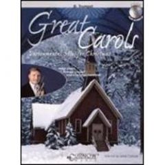 HAL LEONARD GREAT Carols Instrumental Solos For Christmas Trumpet Includes Play-along Cd