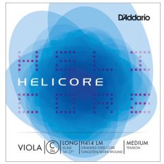 HELICORE C-TUNGSTEN/SILVER Wound Medium Tension Viola String (long Scale)