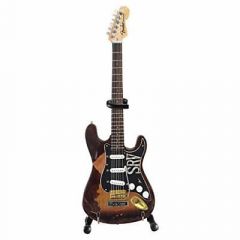 AXE HEAVEN FENDER Stratocaster Mini Guitar Replica, Classic Sunburst Finish