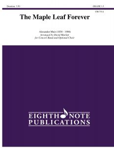 EIGHTH NOTE PUB THE Maple Leaf Forever By David Marlatt