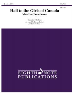EIGHTH NOTE PUB HAIL To The Girls Of Canada By David Marlatt