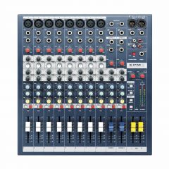 SOUNDCRAFT EPM8 10-channel Mixer W/8x Mic Preamps,3-band Channel Eq & Peak Led Metering