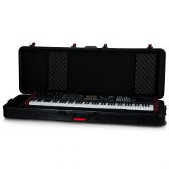 GATOR CASES GTSA-KEY88 | Tsa Ata Molded Keyboard Case W/ Wheels For 88-note Keyboards