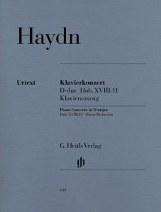 HENLE JOSEPH Haydn Piano Concerto In D Major Hob. Xviii:11 Piano Reduction