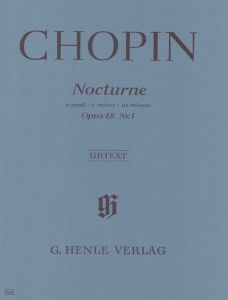 HENLE CHOPIN Nocturne In C Minor Op.48 No.1 For Piano