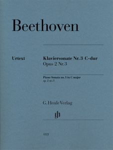 HENLE BEETHOVEN Piano Sonata No 3 C Major Opus 2 Piano Solo