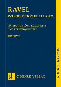 HENLE INTRODUCTION Et Allegro For Harp/flute/clarinet/string Quartet Study Score