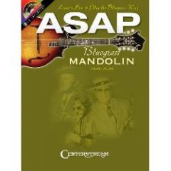 CENTERSTREAM ASAP Bluegrass Mandolin By Eddie Collins Book & 2 Cds