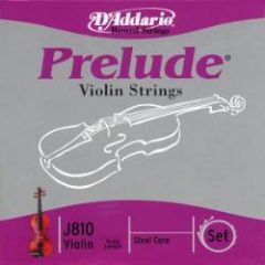 D'ADDARIO PRELUDE 1/16 Violin String Set - Medium Tension
