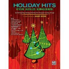 ALFRED HOLIDAY Hits For Solo Singers Edited By Andy Beck