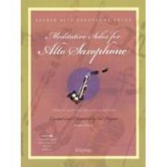 LILLENAS MEDITATIVE Solos For Alto Saxophone Cd Included
