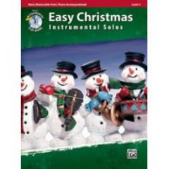 ALFRED INSTRUMENTAL Play Along Easy Christmas Instrumental Solos Viola With Cd