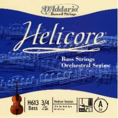 HELICORE A-NICKEL Wound Medium Tension 3/4 Bass String