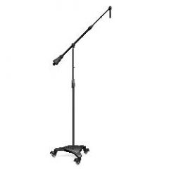 ULTIMATE SUPPORT MC125 Pro Boom Mic Stand With Heavy Base & Wheels