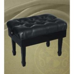 BENCHWORLD FANTASIA 1g Pe Adjustable Piano Bench, Polished Ebony