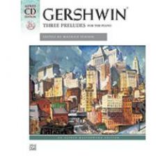 ALFRED GERSHWIN Three Preludes For Piano Edited Maurice Hinson Cd Included