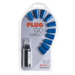 ALPINE HEARING PROTE PLUG & Go Earplugs (5 Pack) With Travel Case