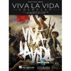 HAL LEONARD VIVA La Vida Recorded By Coldplay For Piano Vocal Guitar