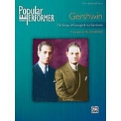 ALFRED POPULAR Performer Series Songs Of Gershwin Arr By Melody Bober