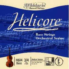 HELICORE E-NICKEL Wound Medium Tension 3/4 Bass String