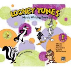 ALFRED LOONEY Tunes Music Writing Book 6 Staves 32 Pages Wide Spacing