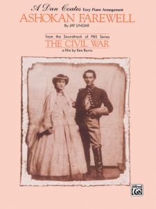 ALFRED ASHOKAN Farewell From The Civil War Easy Piano Sheet Music By Jay Ungar