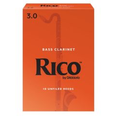 RICO BASS Clarinet Reeds #3.5 - Individual, Single Reeds
